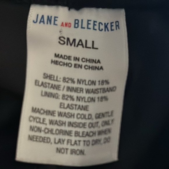 JANE AND BLEECKER Faux Leather Leggings Liquid Spanx Inspired size S Pants Small - Picture 8 of 10